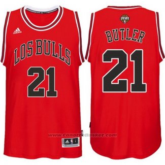 Maglia Chicago Bulls Jimmy Butler #21 Rosso